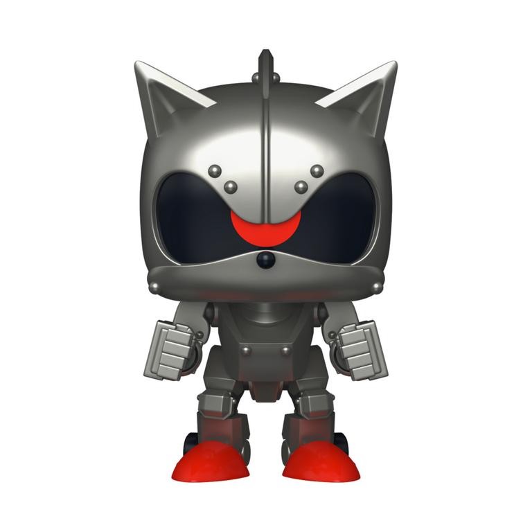 Funko Pop! Games: Sonic the Hedgehog - Mecha Sonic #1173 With Protector