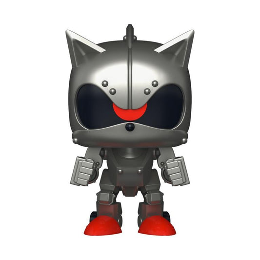 Funko Pop! Games: Sonic the Hedgehog - Mecha Sonic #1173 With Protector