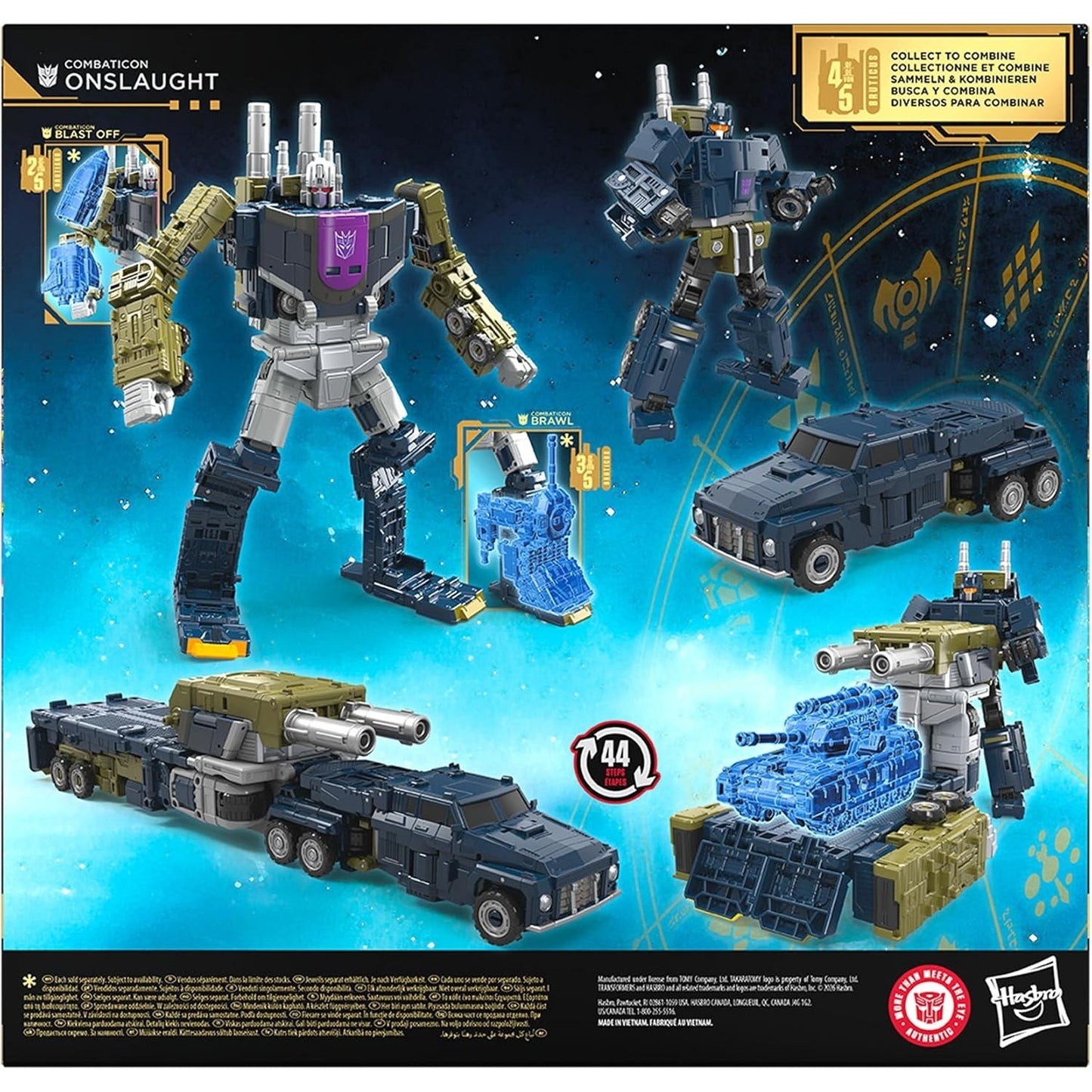 Hasbro Transformers Combaticon Onslaught Commander Class Action Figure