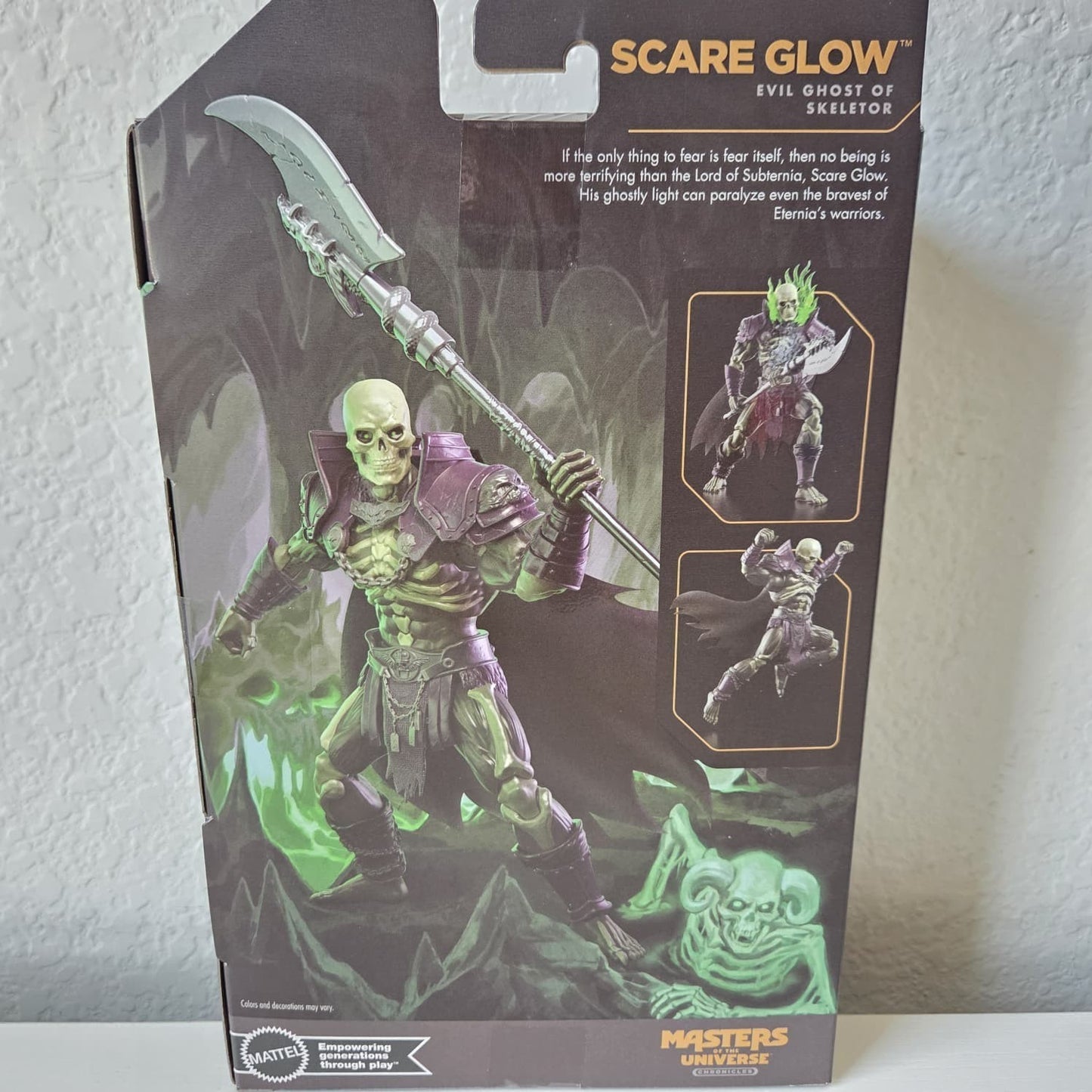 Mattel Masters of the Universe Chronicles Scare Glow Inaugural Edition, 7-Inch Scale Collectible Figure