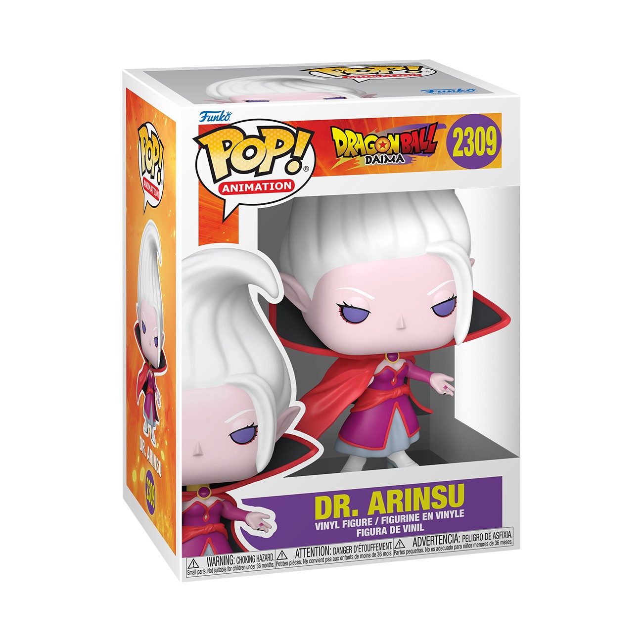 Funko Pop! Animation: Dragon Ball Daima – Dr. Arinsu #2309 With Protector