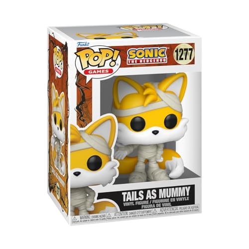 Funko Pop! Games: Sonic the Hedgehog - Tails as Mummy #1277 With Protector