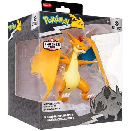 Pokémon Select: Mega Charizard Y 6-Inch Super-Articulated Exclusive Action Figure