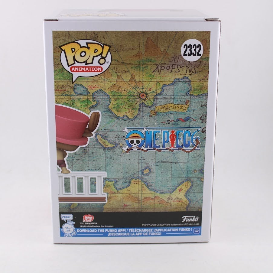 Funko Pop! Animation: One Piece Tony Tony Chopper (Going Merry) Flocked Exclusive #2332 With Protector