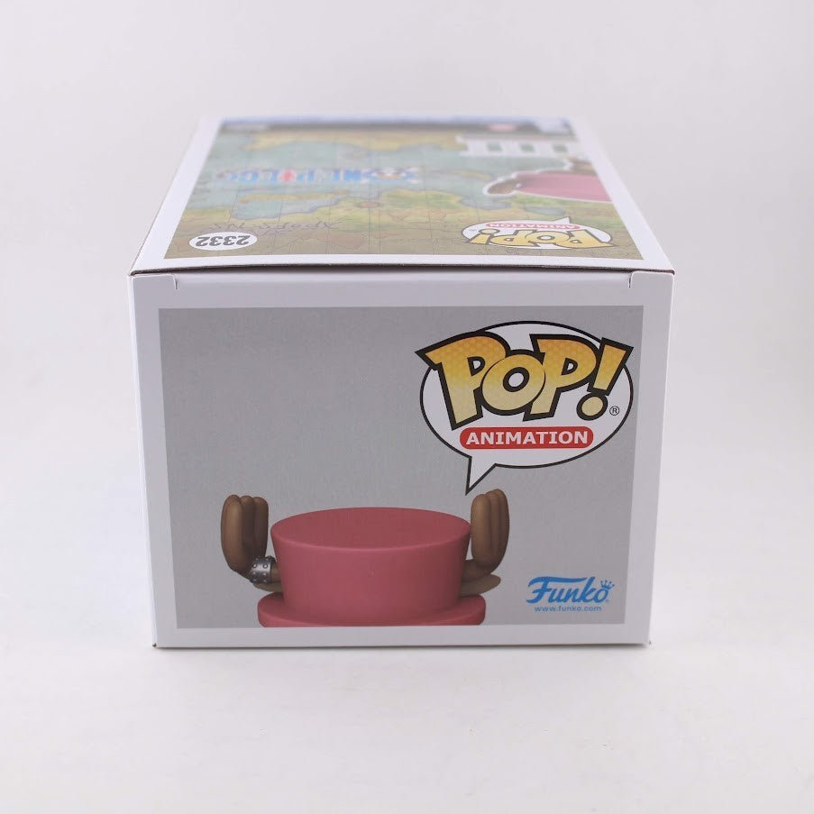 Funko Pop! Animation: One Piece Tony Tony Chopper (Going Merry) Flocked Exclusive #2332 With Protector