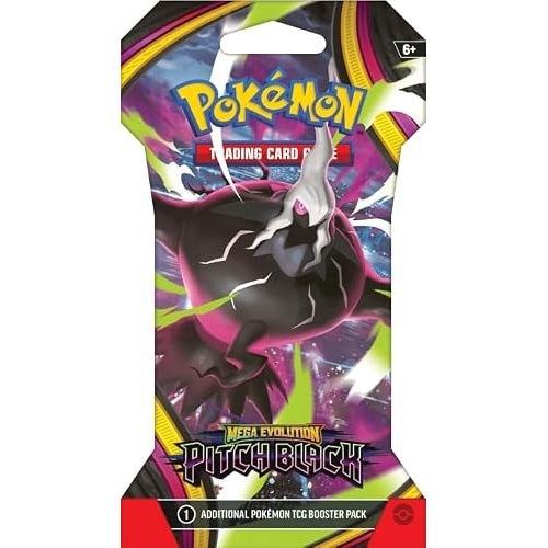 Pokémon Mega Evolution Pitch Black Sleeved Booster Pack