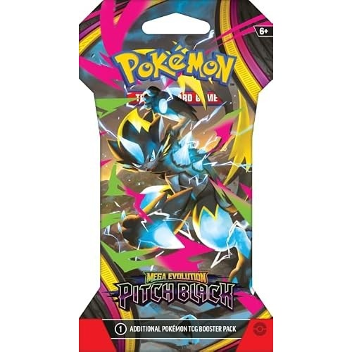 Pokémon Mega Evolution Pitch Black Sleeved Booster Pack