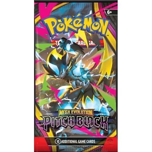 Pokémon Mega Evolution Pitch Black Sleeved Booster Pack
