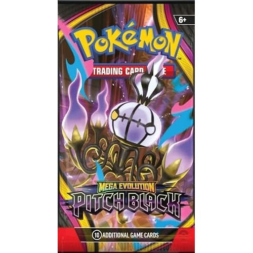 Pokémon Mega Evolution Pitch Black Sleeved Booster Pack