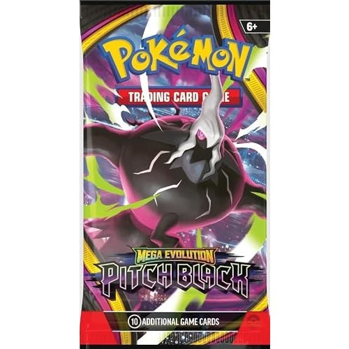 Pokémon Mega Evolution Pitch Black Sleeved Booster Pack