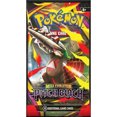 Pokémon Mega Evolution Pitch Black Sleeved Booster Pack