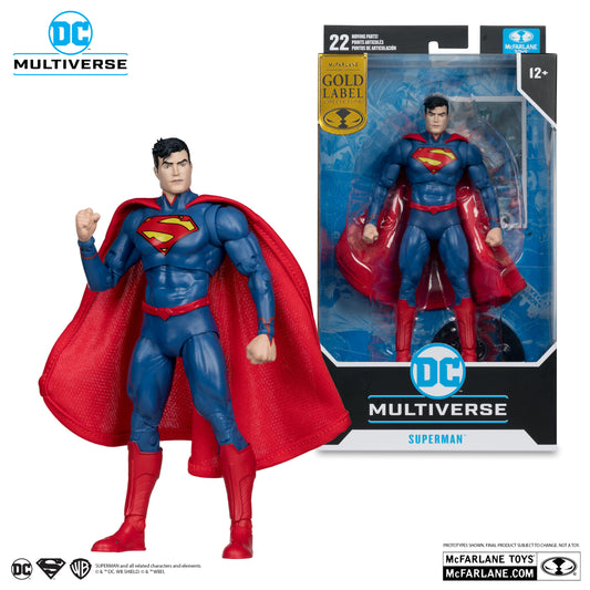 DC Multiverse - Superman New 52 Gold Label Figure