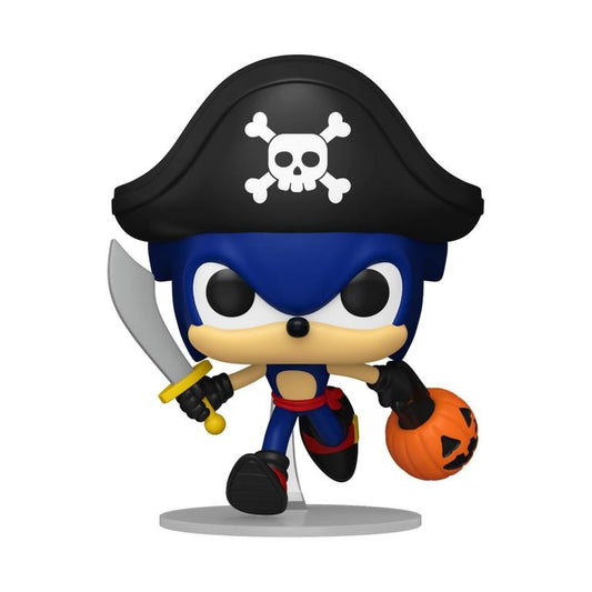 Funko Pop! Games: Sonic the Hedgehog - Sonic as Pirate #1278 With Protector