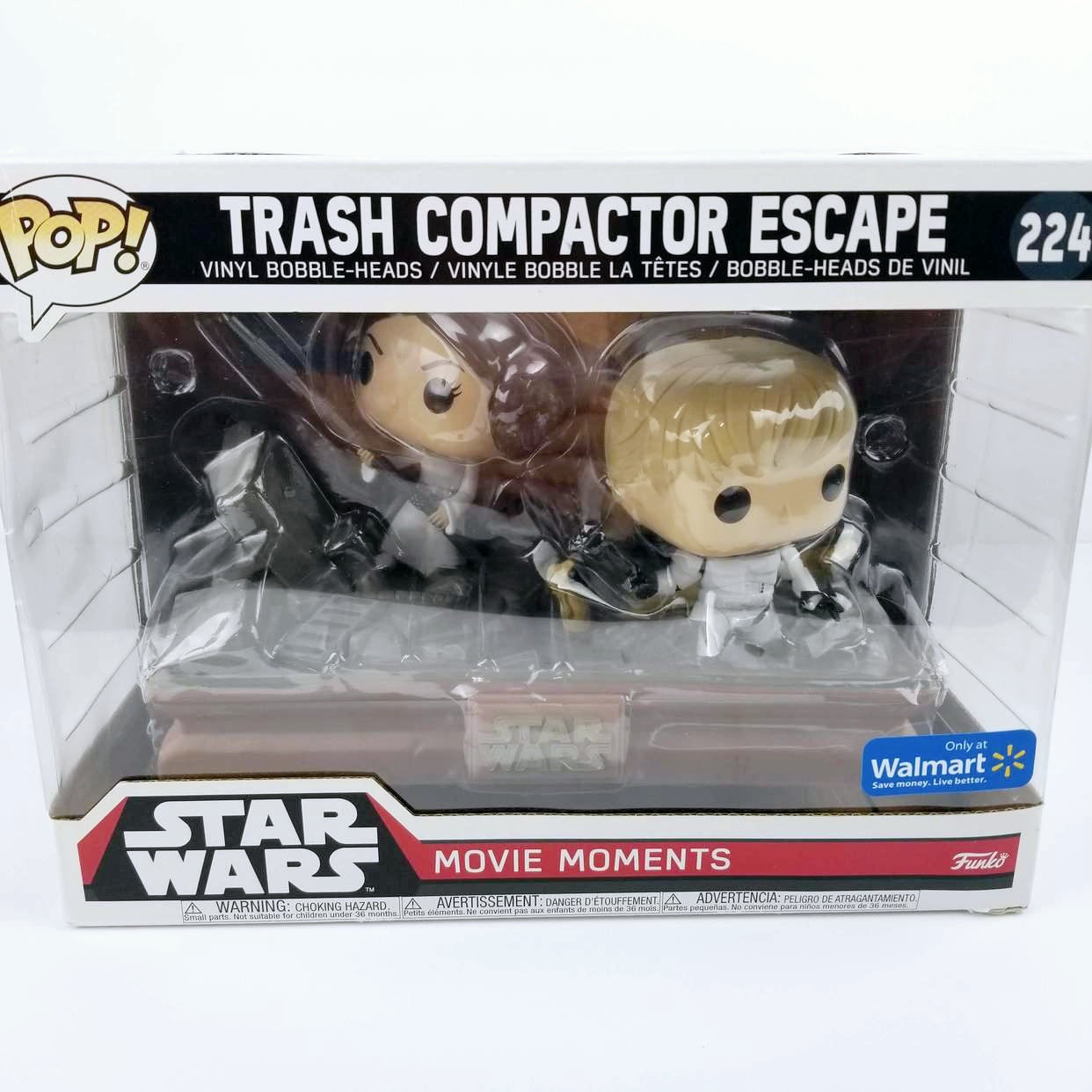 Star Wars - Movie Moments Trash Compactor Escape # 224 only at Walmart Funko Pop