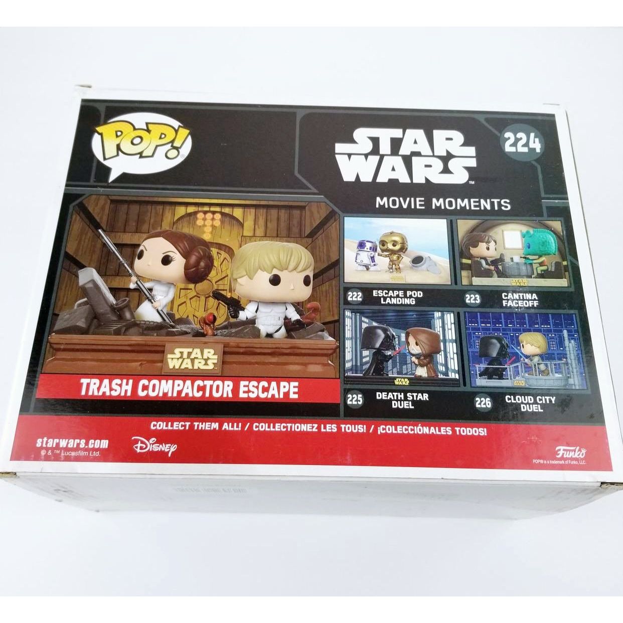 Star Wars - Movie Moments Trash Compactor Escape # 224 only at Walmart Funko Pop