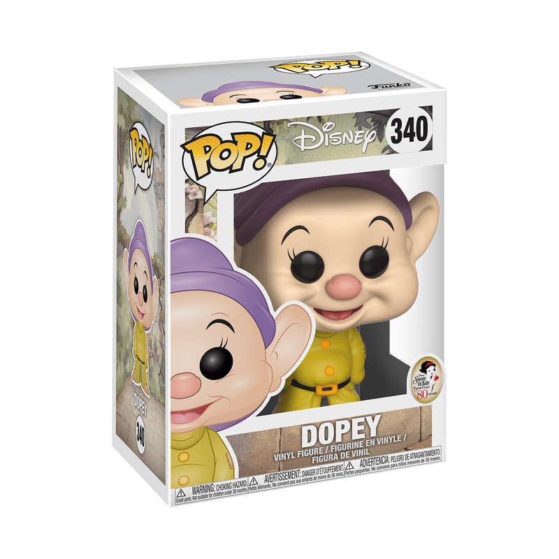 Funko Pop! Disney: Snow White - Dopey #340 With Protector