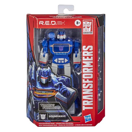 Transformers R.E.D. Soundwave (Robot Enhanced Design) Action Figure