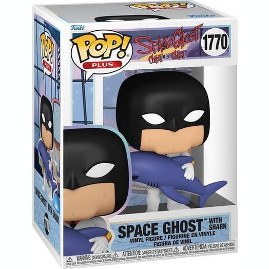 Funko Pop! Plus: Space Ghost Coast to Cost - Space Ghost with Shark #1770 With Protector