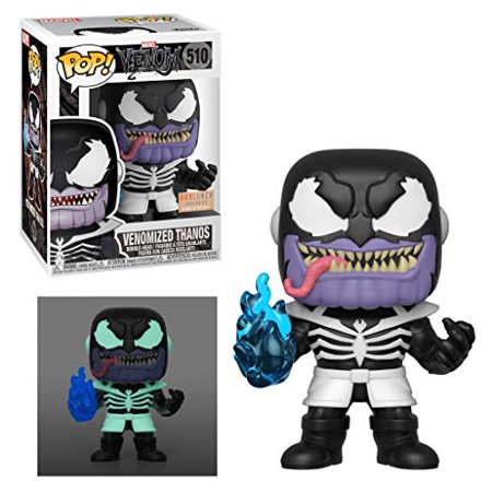 Funko Pop! Marvel: Venomized Thanos GITD #510 Exclusive With Protector
