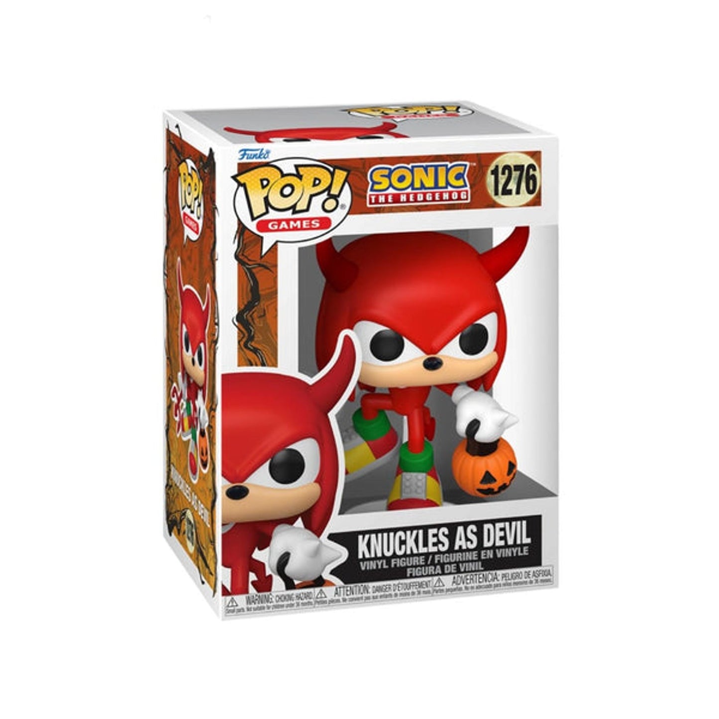 Funko Pop! Games: Sonic the Hedgehog - Knuckles as Devil #1276 With Protector