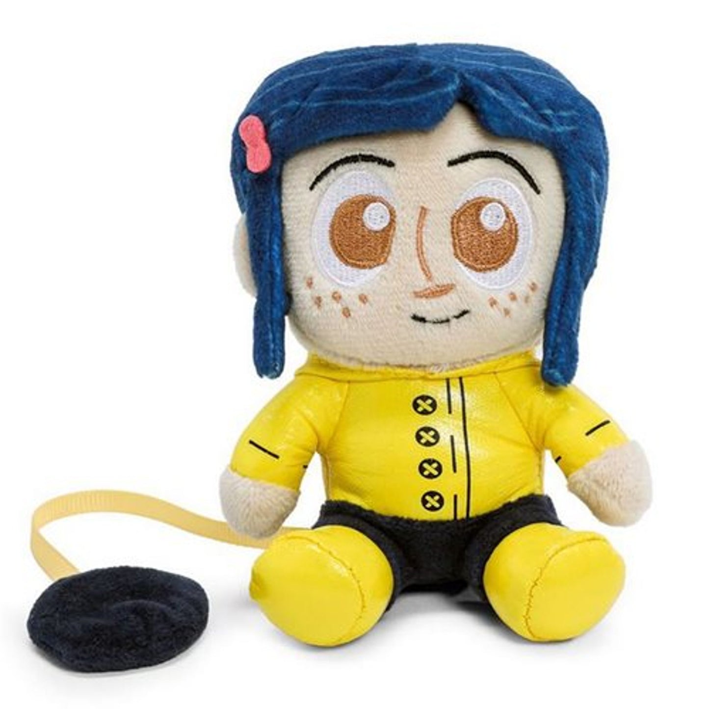 Kidrobot Coraline Button Eyes Plush Shoulder Phunny