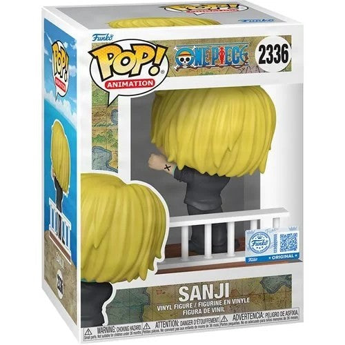 Funko Pop! Animation: One Piece Sanji (Going Merry) Exclusive #2336 With Protector