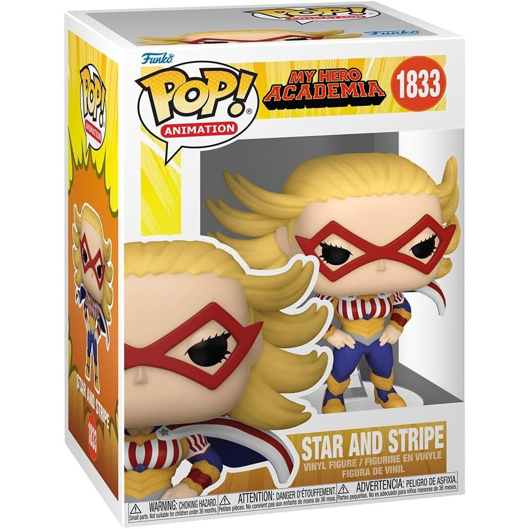 Funko Pop! Animation: My Hero Academia - Star and Stripe #1833 With Protector