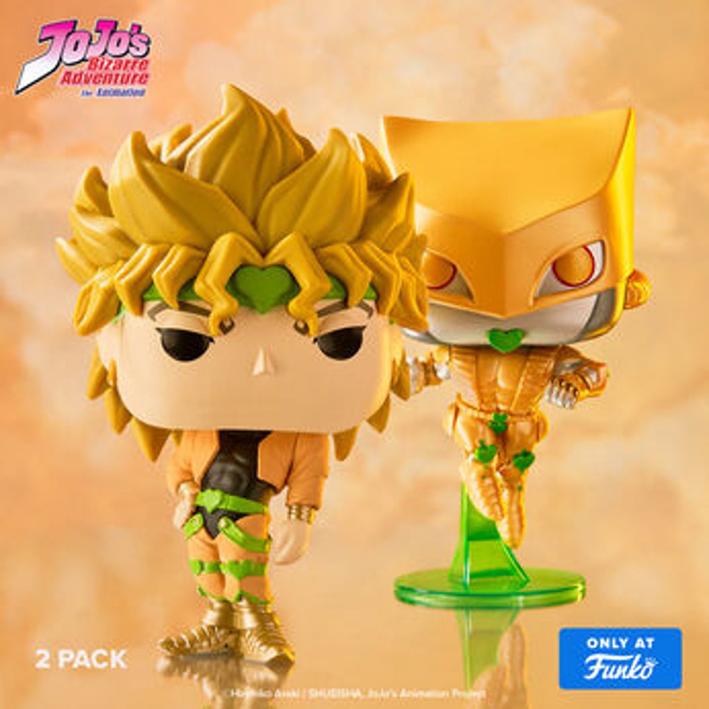Funko Pop! Animation: JoJo's Bizarre Adventure DIO & The World 2-Pack Exclusive