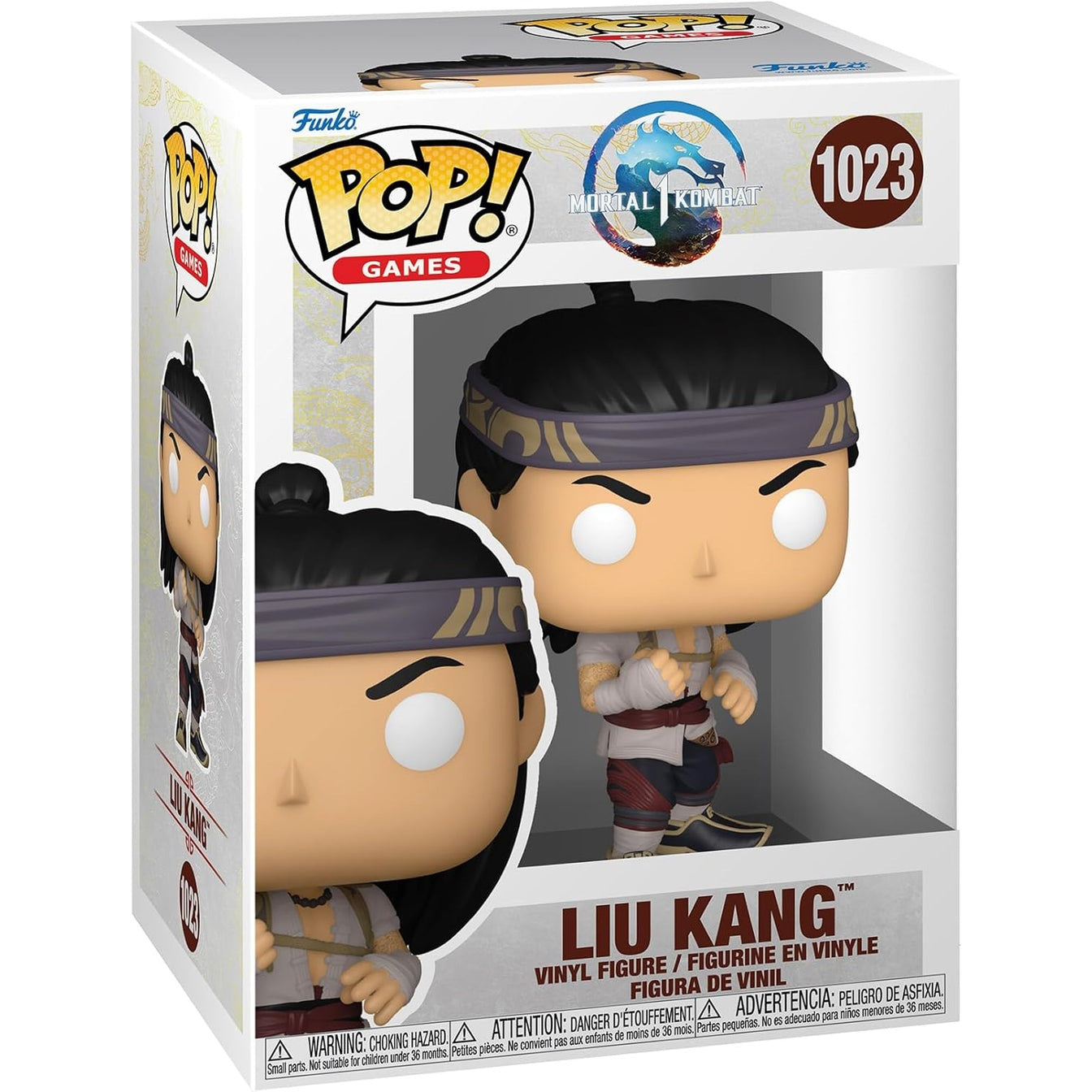 Funko Pop! Games: Mortal Kombat – Liu Kang #1023 With Protector
