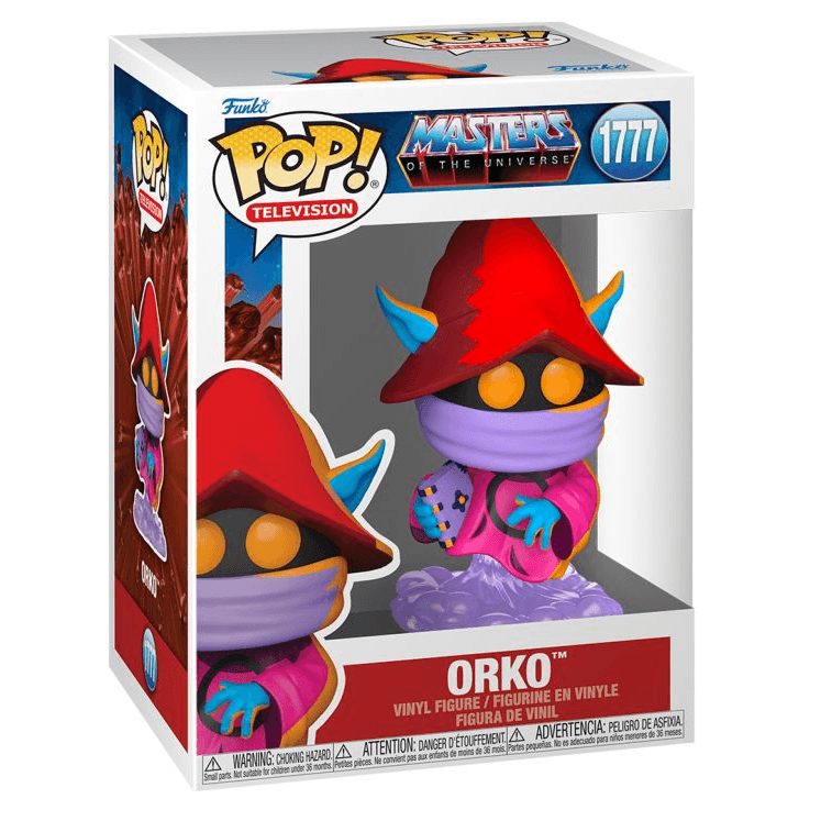 Funko Pop! Television: Masters of the Universe – Orko #1777 With Protector