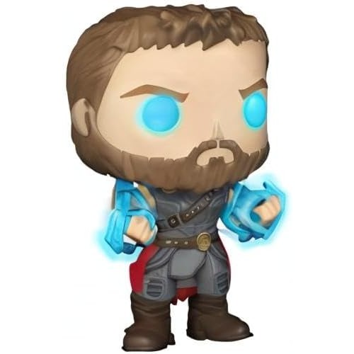 Funko Pop! Marvel: Thor Ragnarok - Thor GITD #335 Limited Edition With Protector