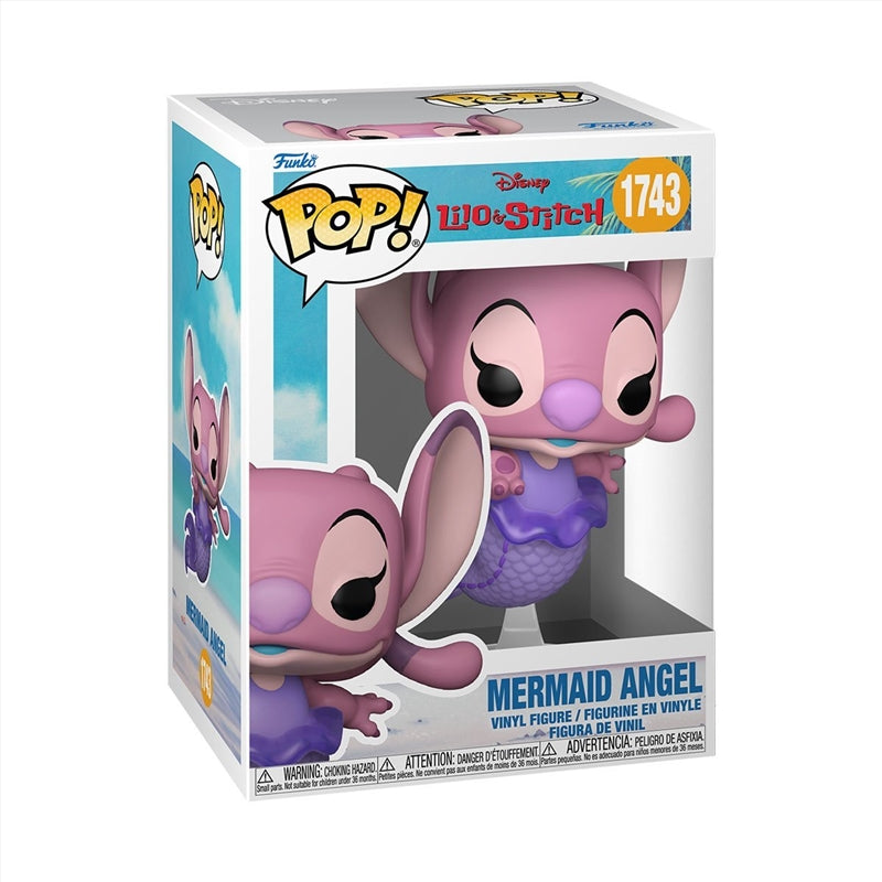 Funko Pop! Disney: Lilo & Stitch – Mermaid Angel #1743 With Protector