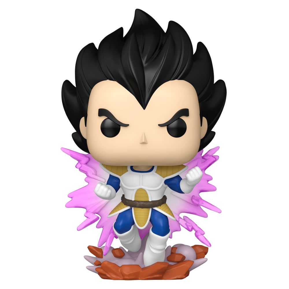 Funko Pop! Animation: Dragon Ball Z – Vegeta (Galick Gun) GITD Glow in the Dark Exclusive #2261 With Protector