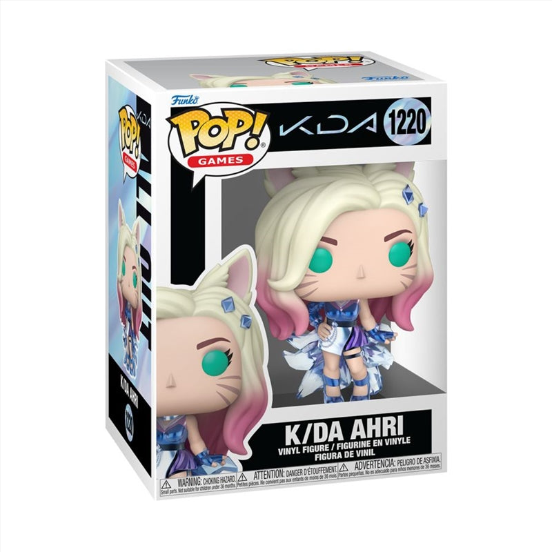 Funko Pop! Games: League of Legends – Ahri K/DA #1220 With Protector