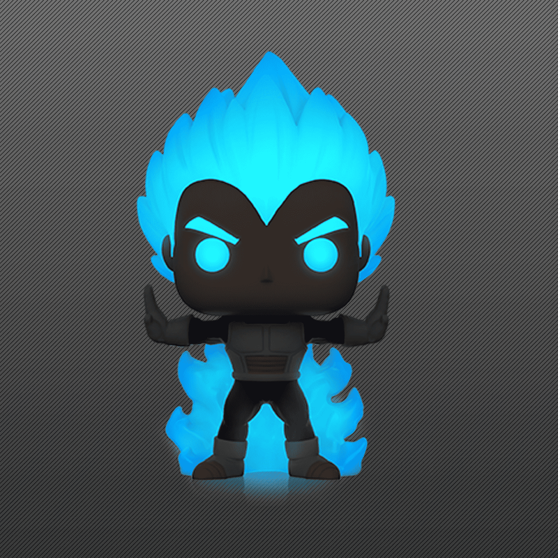 Funko Pop! Animation: Dragon Ball Z - Vegeta GITD Exclusive #713 With Protector