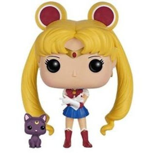 Funko Pop! Animation: Sailor Moon with Luna #89 With Protector