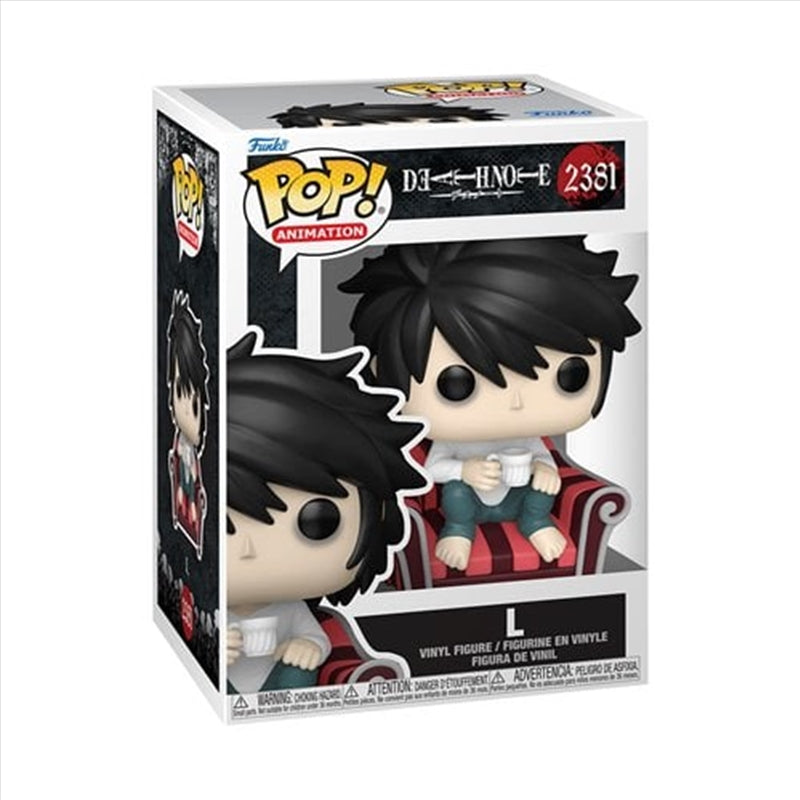Funko Pop! Animation: Death Note - L #2381 With Protector