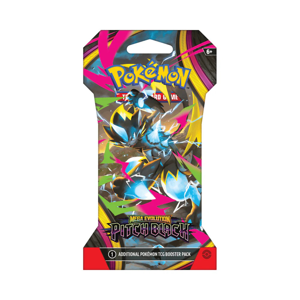 Pokémon Mega Evolution Pitch Black Sleeved Booster Pack