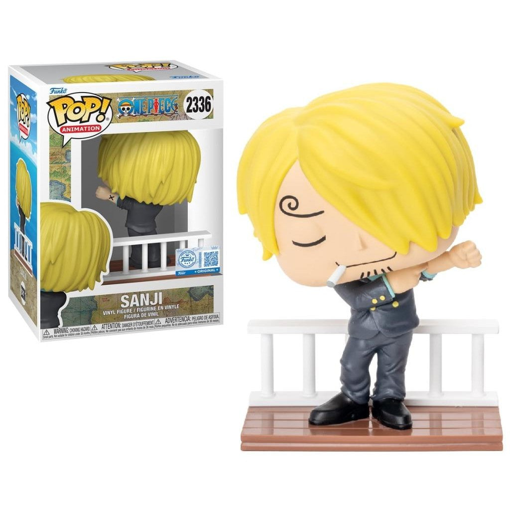 Funko Pop! Animation: One Piece Sanji (Going Merry) Exclusive #2336 With Protector