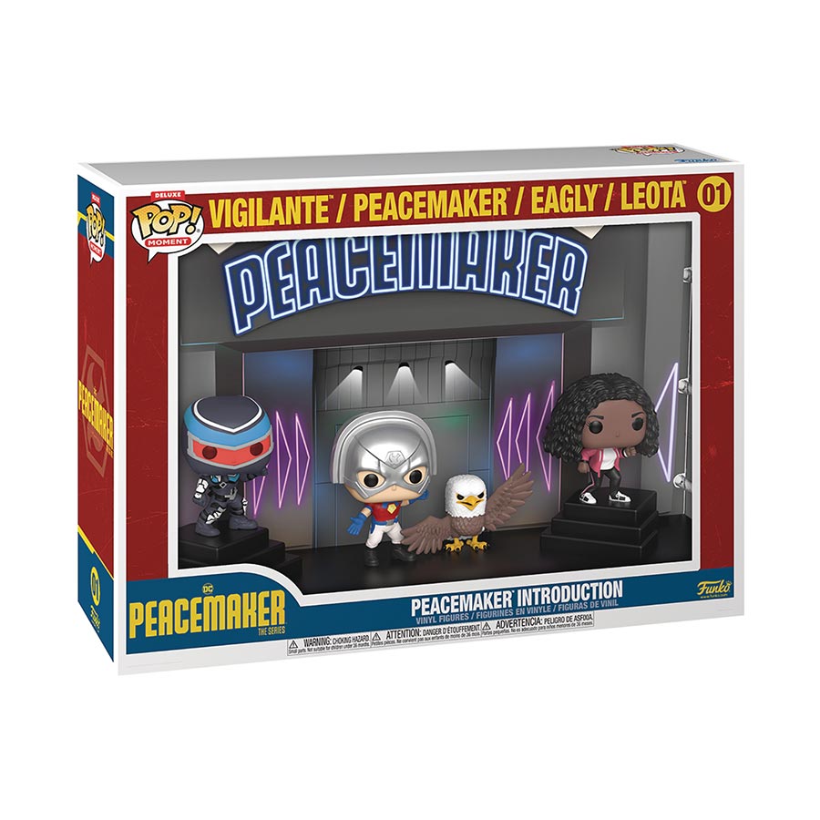 Funko Pop! Moments Deluxe: Peacemaker Introduction #01