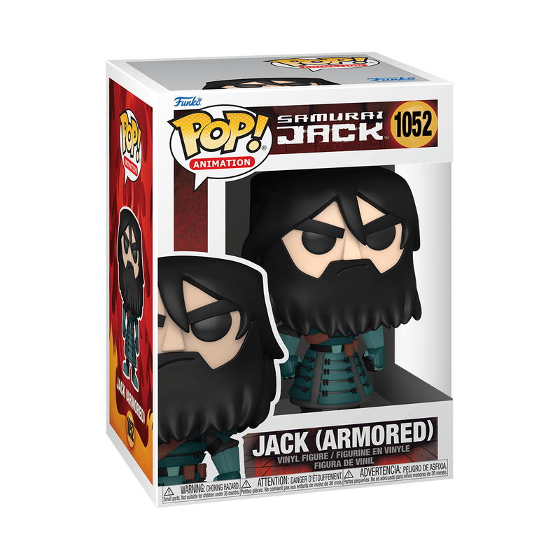 Funko Pop! Animation: Samurai Jack - Jack (Armored) #1052 With Protector