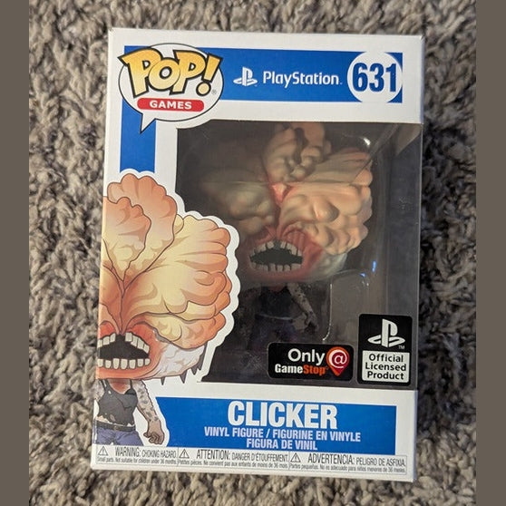 Funko Pop! Games: Playstation - Clicker Shared Exclusive #631 With Protector