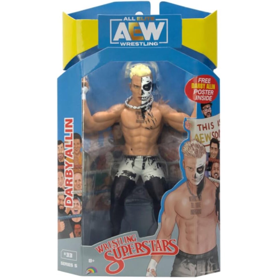 All Elite Wrestling AEW Superstars: Series 5 - Darby Allin # 33 Action Figure