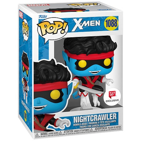 Funko Pop! Marvel: X-Men - Nightcrawler with Sword #1088 Exclusive With Protector