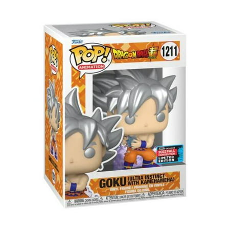 Funko Pop! Animation: DBS – Goku Ultra Instinct w Kamehameha LE #1211 W Protector
