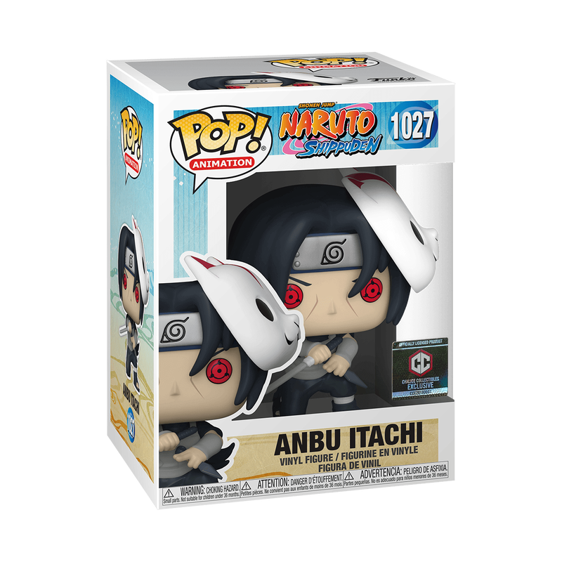 Funko Pop! Animation: Naruto Shippuden - Anbu Itachi Exclusive #1027 With Protector