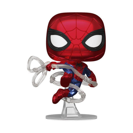 Funko Pop! Marvel: Spider-Man Brand New Day Metallic Exclusive #1590 With Protector