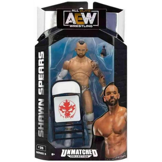 All Elite Wrestling AEW Superstars - Shawn Spears Unmatched Collection Action Figure