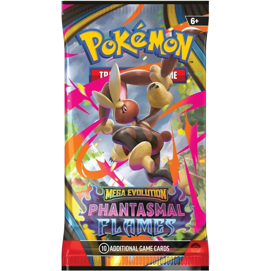 Pokémon TCG: Mega Evolution Phantasmal Flames Sleeved Booster Pack