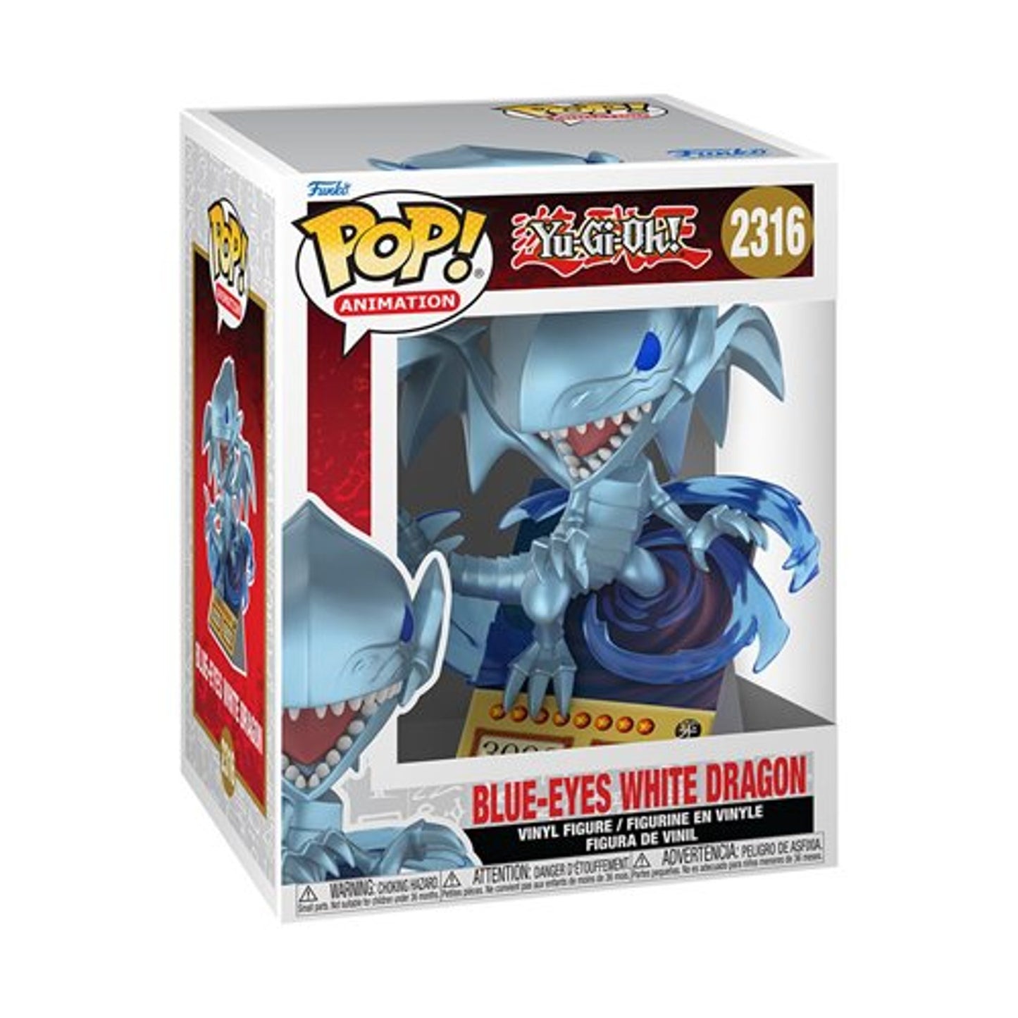 Funko Pop! Animation: Yu-Gi-Oh - Blue Eyes White Dragon #2316